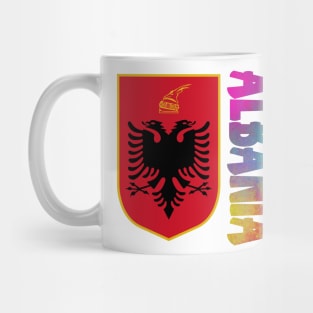 Albania Coat of Arms Design Mug